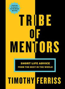Tribe Of Mentors Timothy Ferriss